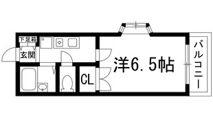 クラージュSBの物件間取画像